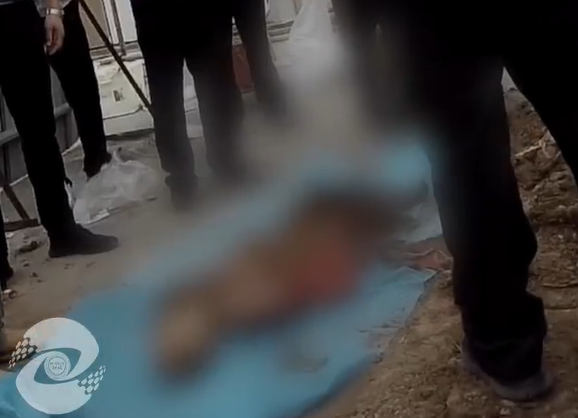 ▲▼花壇挖出白骨揭28年血案。（圖／翻攝自微博）