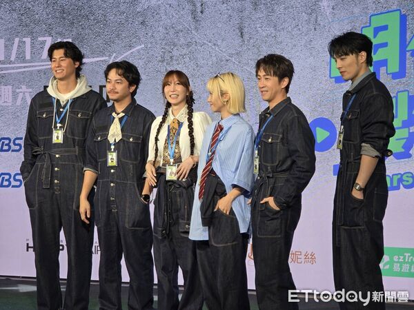 陳漢典(右起)與Lulu跟曾莞婷。（圖／記者葉文正攝）