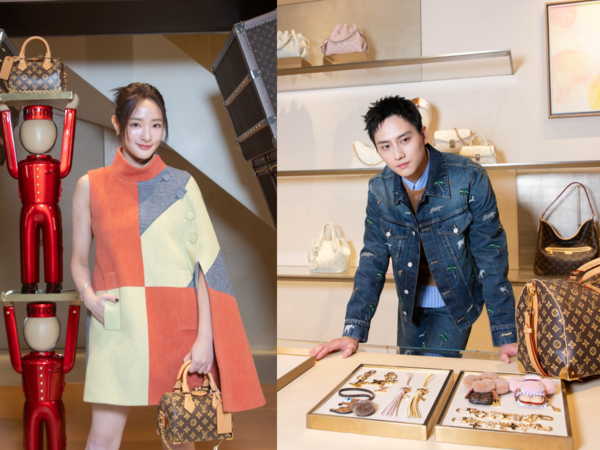 范少勳認為LV老花是摩羯座、王淨愛「無底洞」大包　 Monogram 130周年用硬箱堆鐵塔