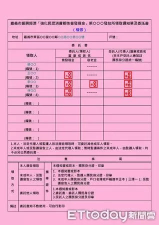 ▲▼ 嘉義市振興經濟普發現金6000元及老人春節禮金1000元 領取注意事項 。（圖／嘉義市政府提供）