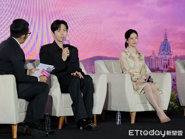 ▲金宣虎救場高允貞！　「這句回答」全場熱烈歡呼。（圖／記者吳睿慈攝）