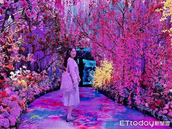 ▲▼《蜷川實花展 with EiM：彼岸之光，此岸之影》將於1月17日至4月19日在台北華山展出。（圖／記者林育綾攝）