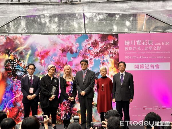 ▲▼《蜷川實花展 with EiM：彼岸之光，此岸之影》將於1月17日至4月19日在台北華山展出。（圖／記者林育綾攝）