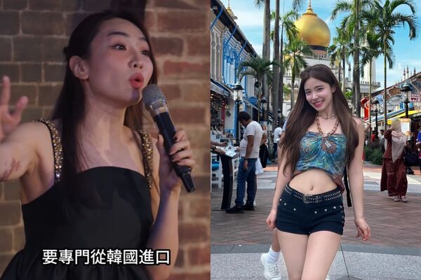 ▲▼呱吉挺「林妍霏沒霸凌李多慧」還原表演內容。（圖／翻攝自Instagram／hebestandup、le_dahye）