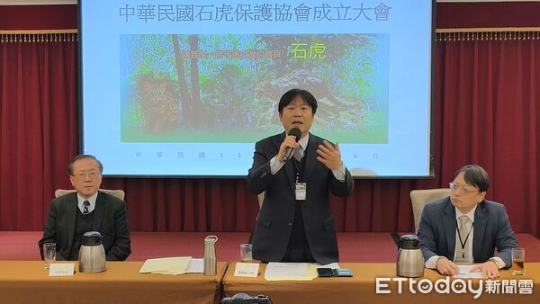 ▲▼調查局退休副局長孫承一號召成立中華民國石虎保護協會，16日舉辦第一次會員大會選出理監事，孫承一獲選首任理事長，並聘任4位顧問。（圖／記者黃哲民攝）