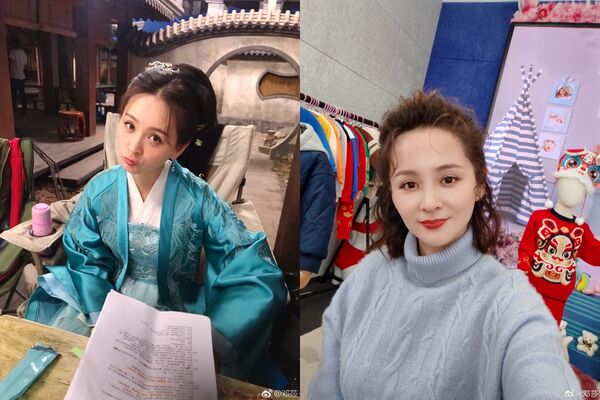 ▲▼《知否知否》鄧莎爆離婚。（圖／翻攝自微博／鄧莎）