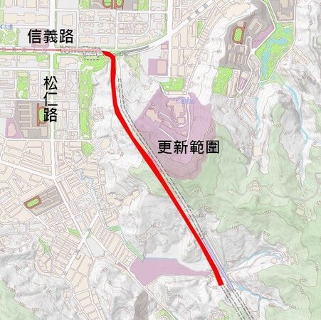 ▲信義快速道路象山隧道南向路面更新。（圖／翻攝自台北市政府工務局）