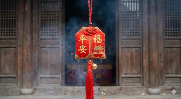 ▲▼平安符。（AI協作圖／記者趙蔡州製作，經編輯審核）