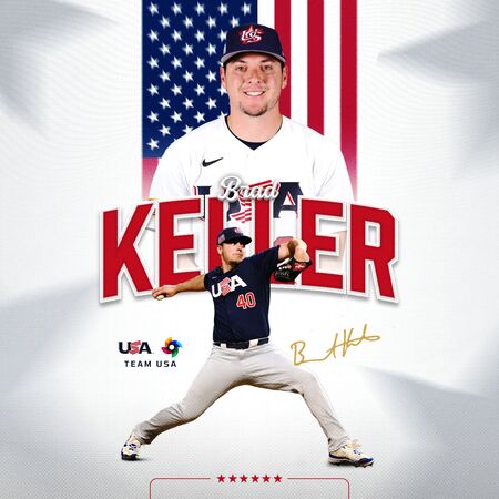 ▲凱勒（Brad Keller）。（圖／X:USA BASEBALL）