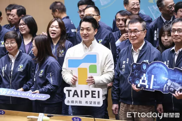 ▲市長蔣萬安出席115年台北隊策勵營。（圖／記者林敬旻攝）