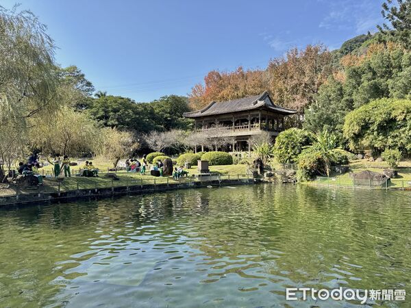 ▲故宮旁的至善園開放免費參觀。（圖／記者彭懷玉攝）