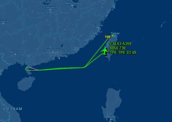 ▲▼華航飛維也納班機因異常返航。（圖／翻攝FlightAware）