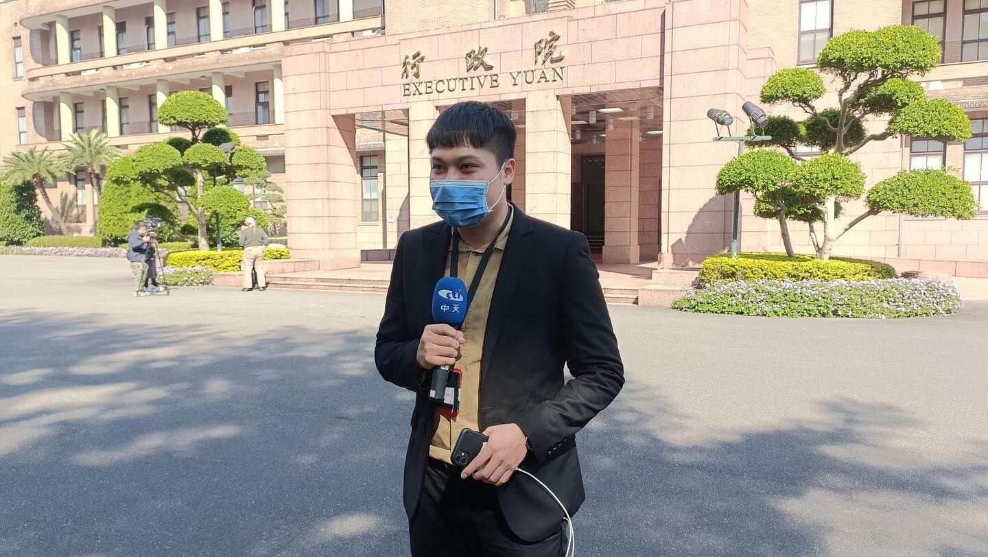 ▲▼中天新聞政治組立院記者兼主播林宸佑。（圖／翻攝林宸佑臉書）