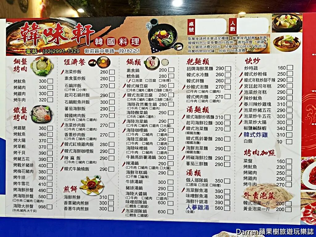 ▲▼低消200元40道韓式小菜吃到飽。（圖／部落客darren提供）