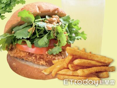 樂檸開賣「香菜花醬漢堡系列」　德克士推龍蝦炸雞桶、乳酪條