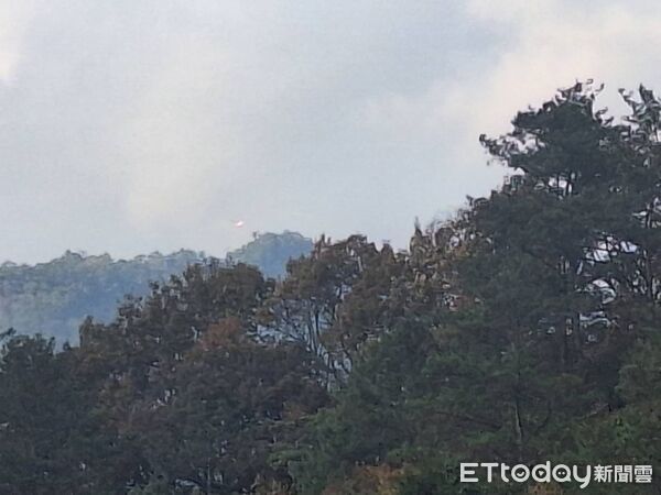 ▲▼一名山友在攀登谷關七雄波津加山時突失去呼吸心跳。台中市消防局接獲通報，派遣空勤直升機前往救援，並將其吊掛下山送醫。             。（圖／記者李陳信得翻攝）