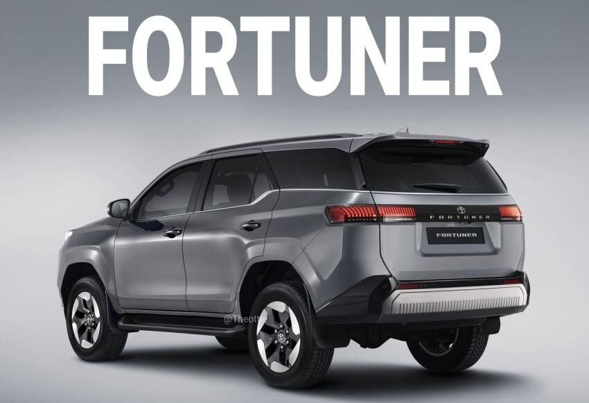 ▲新一代TOYOTA Fortuner預計今年問世！維持強打越野形象招牌。（預想圖／翻攝自《autoevolution》）