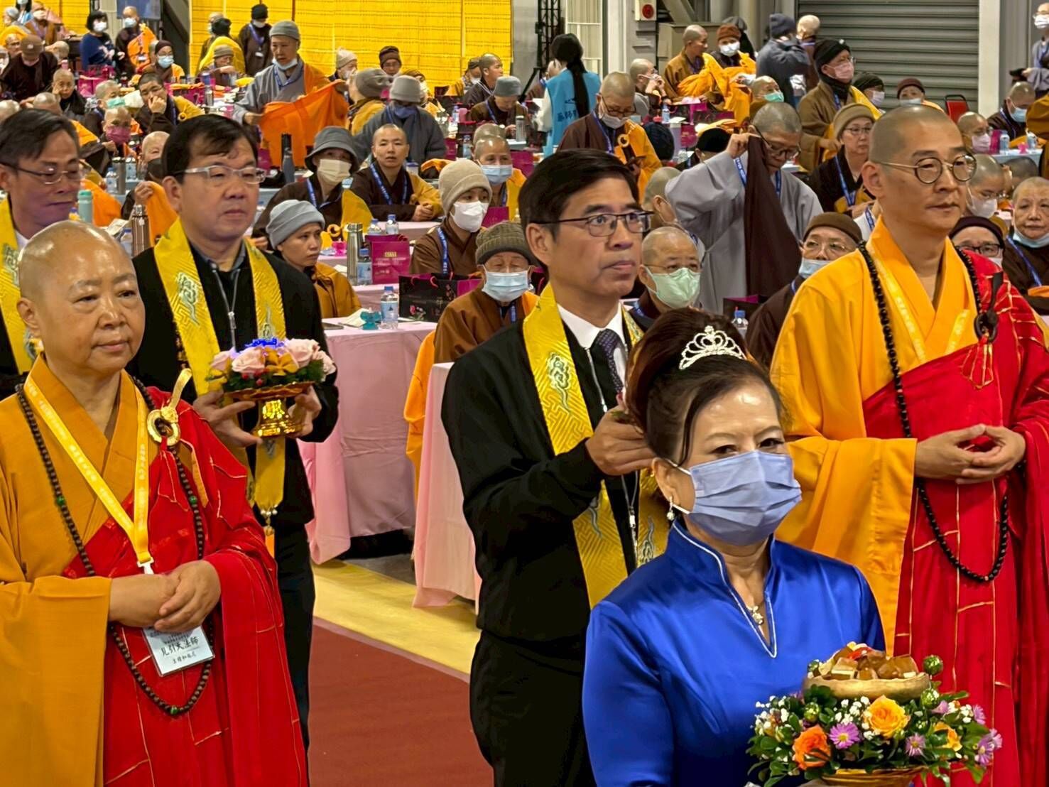 ▲新北藥師佛文化節圓山登場。（圖／新北市民政局提供）