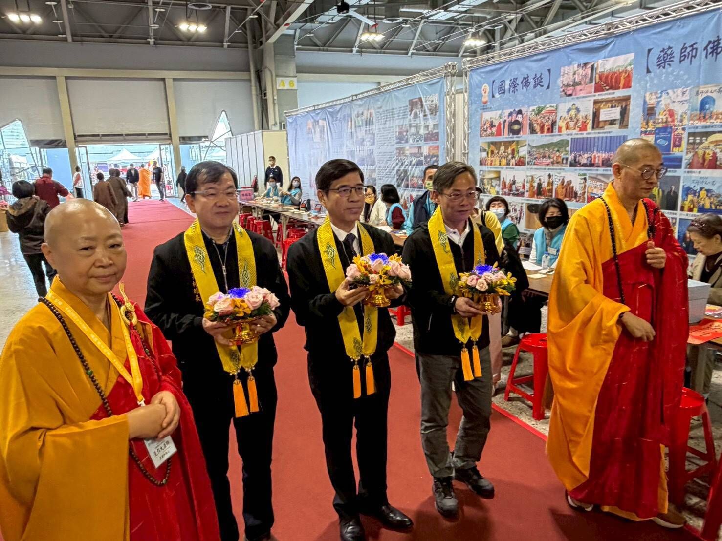 ▲新北藥師佛文化節圓山登場。（圖／新北市民政局提供）