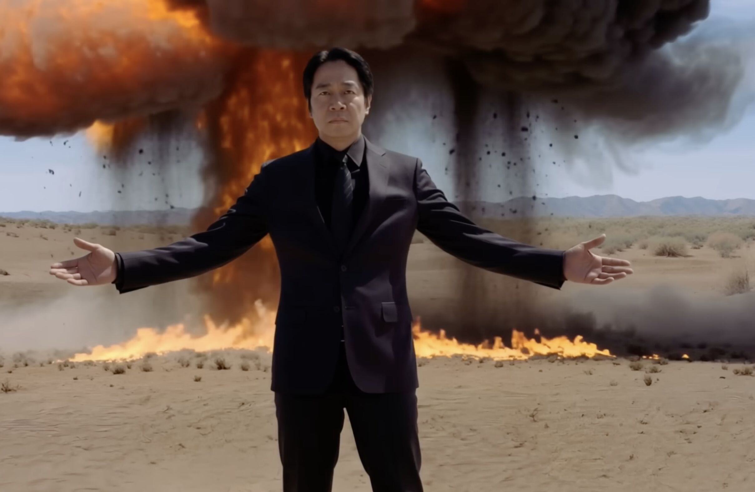 ▲▼卡堤諾狂新聞製作譏諷賴清德AI片，引發熱議 。（圖／翻攝YouTube「卡堤諾狂新聞」）