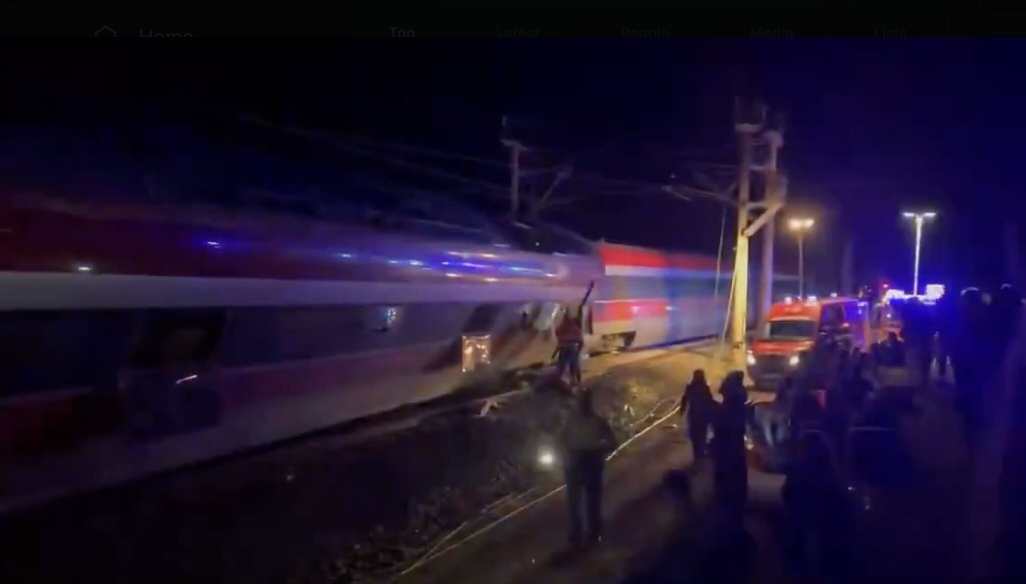 ▲▼西班牙高速列車出軌。（圖／翻攝X）