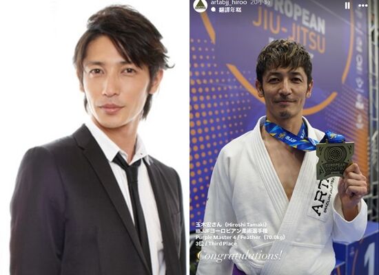 ▲玉木宏奪柔道銅牌。（圖／翻攝自IG）