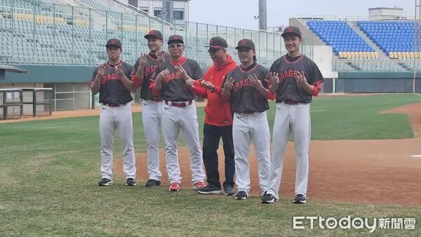 ▲ 味全龍春訓 。（圖／記者呂佳賢攝）