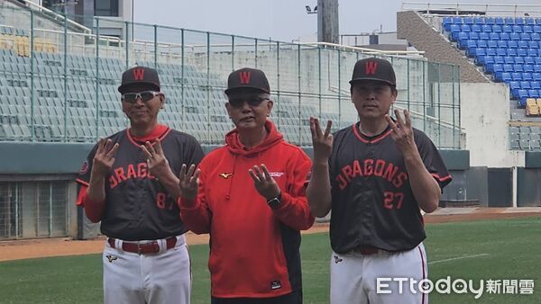 ▲ 味全龍春訓 。（圖／記者呂佳賢攝）