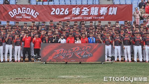 ▲ 味全龍春訓 。（圖／記者呂佳賢攝）