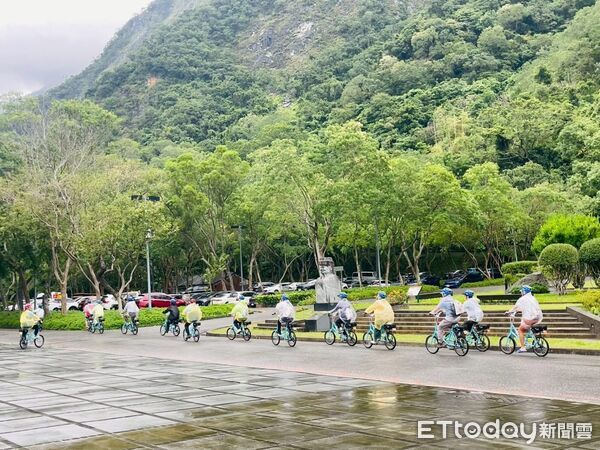 ▲▼太管處推出「低碳電動輔助自行車免費試騎乘活動」。（圖／太管處提供，下同）