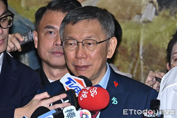 ▲柯文哲。（圖／記者李毓康攝）