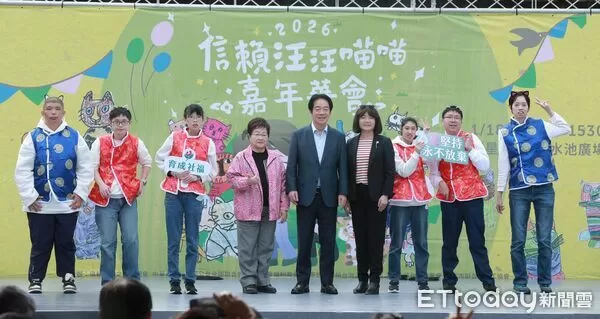 ▲▼民進黨主席賴清德出席「2026信賴汪汪喵喵嘉年華會」-賴清德。（圖／記者周宸亘攝）