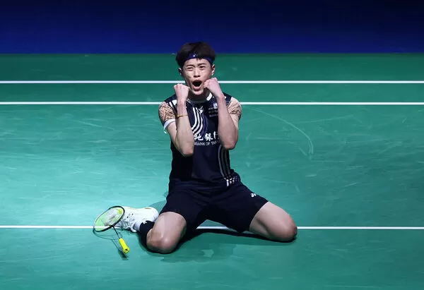 ▲台灣「左手重砲」林俊易。（圖／路透）