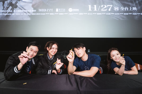 ▲《大濛》舉辦三場大型回饋活動，集結片中要角方郁婷、柯煒林、9m88、曾敬驊、劉冠廷等人。（圖／華文創提供）