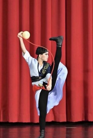 ▲桃園少年舞者邱凱思勇闖北京古典舞國際決賽