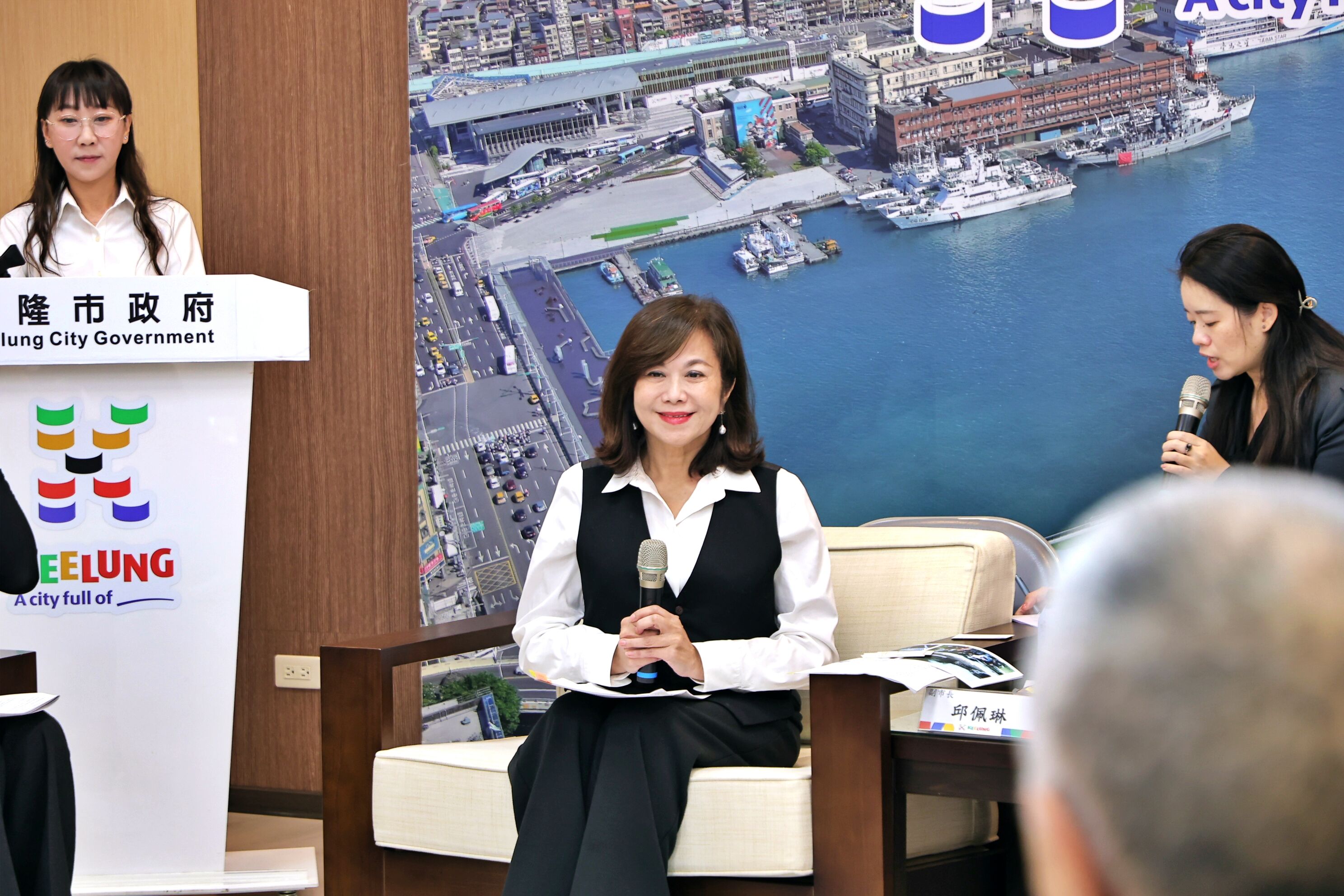 ▲日本石坂莊作顯彰會訪基隆。（圖／記者郭世賢翻攝）