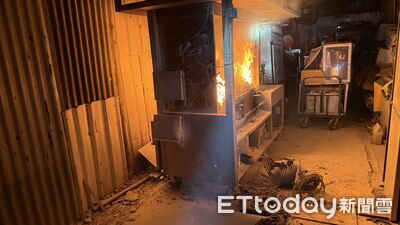 六合夜市燒烤攤車燒成廢鐵　老闆心碎：投資18萬營運不到一個月