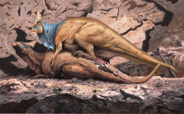 極度暴力式愛愛！恐龍交配「常壓斷伴侶脊椎」　過程充滿痛苦