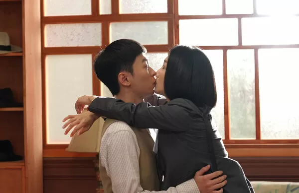 ▲陳玹宇在《寶島西米樂 守護》與許瀞蔆有吻戲，而盧彥澤則是情路坎坷。（圖／台視提供）