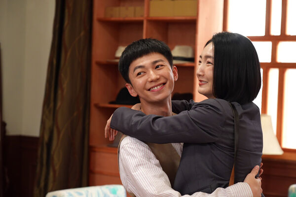 ▲陳玹宇在《寶島西米樂 守護》與許瀞蔆有吻戲，而盧彥澤則是情路坎坷。（圖／台視提供）