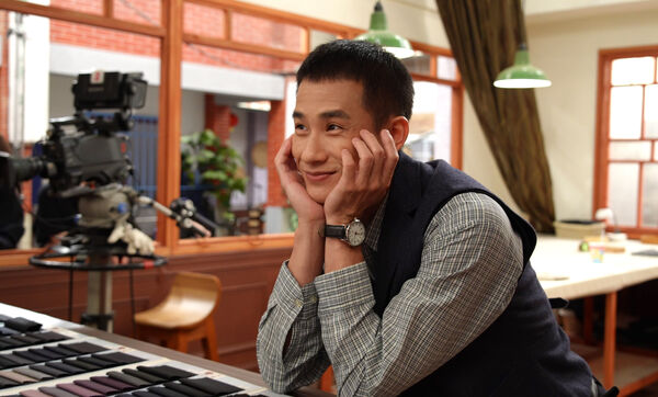 ▲陳玹宇在《寶島西米樂 守護》與許瀞蔆有吻戲，而盧彥澤則是情路坎坷。（圖／台視提供）