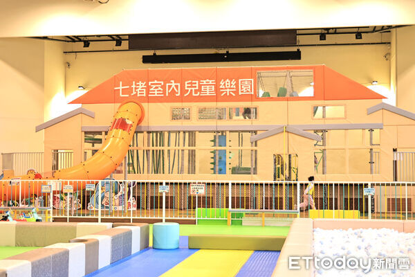 ▲基隆七堵室內兒童樂園「大童區」開幕。（圖／記者郭世賢翻攝）