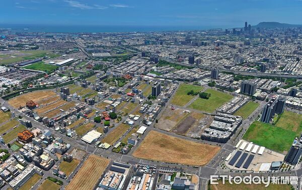 ▲▼遷村安置地現況空拍圖。（圖／記者吳世龍翻攝）