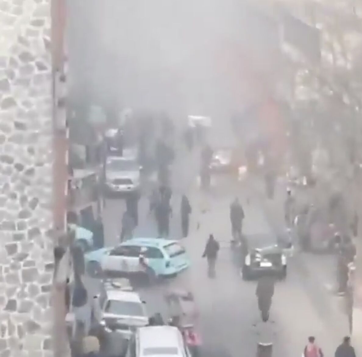 ▲阿富汗一間中餐館發生爆炸。（圖／翻攝X）