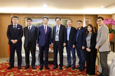 日本千葉縣知事率團訪桃園　推動棒球馬拉松交流