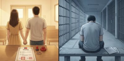 獄中完婚卻被放生！婚後1年等不到妻探視...在監夫心寒提告恢單