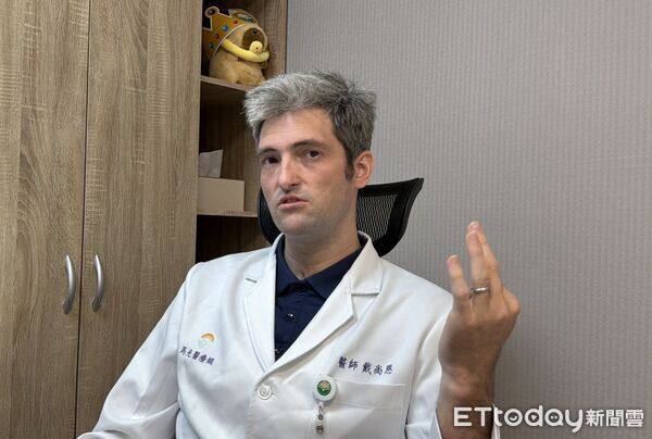 ▲馬光中醫藍田院中醫師戴尚恩。（圖／記者許宥孺攝）