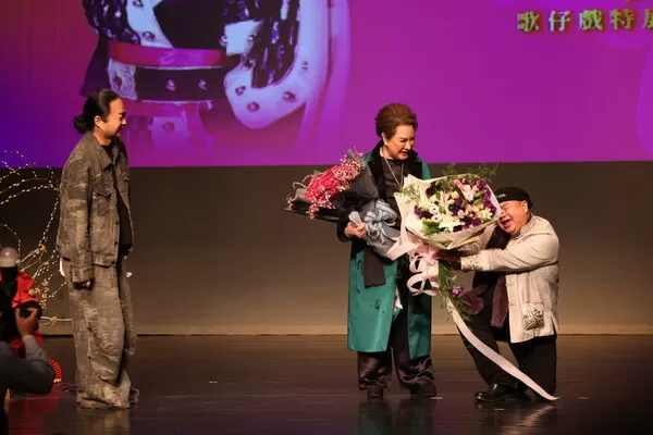 ▲▼楊麗花現身「世紀初戀・楊麗花」歌仔戲特展見面會。（圖／文化部）