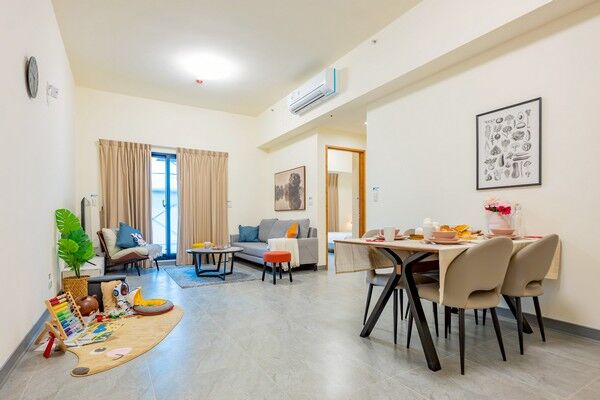 ▲桃園「正光路警察宿舍」上梁暨樣品屋開箱