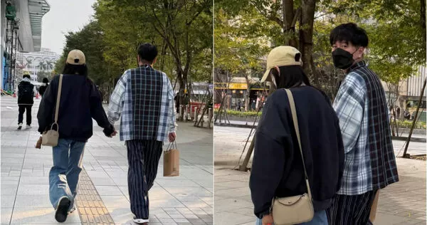 重拾甜蜜1／挺過婚變曬恩愛　六月、李易街上緊牽不放手